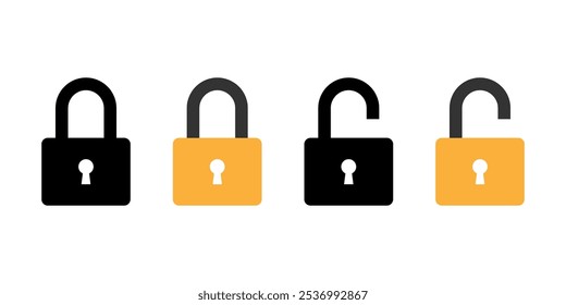 Symbolsatz sperren Einfacher Entwurf