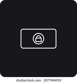 lock icon symbol sign vector, Key Illustration lock door home secret safety very modern icon design