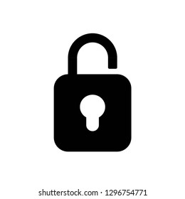 lock icon symbol vector