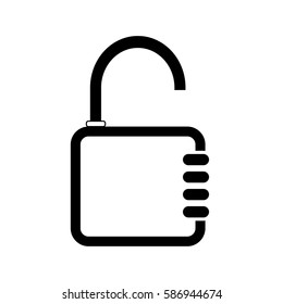Lock Icon in trendy flat style isolated. Security symbol for your web site design, logo, app, UI. Vector illustration, EPS10.