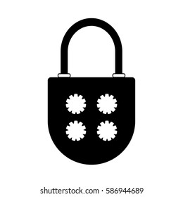 Lock Icon in trendy flat style isolated. Security symbol for your web site design, logo, app, UI. Vector illustration, EPS10.