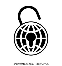 Lock Icon in trendy flat style isolated. Security symbol for your web site design, logo, app, UI. Vector illustration, EPS10.