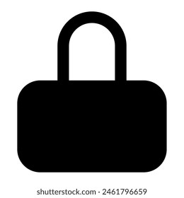 Icono de candado para uiux, Web, App, infografía, etc