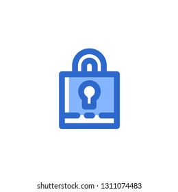 Lock Icon . User Interface Symbol