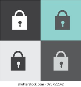 lock icon vecto.logo.protection