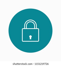 lock icon vector