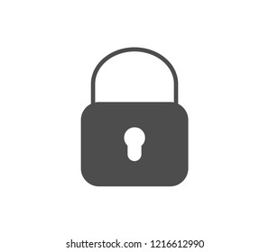 Lock icon . Vector