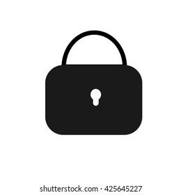 Lock icon vector