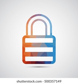 Lock icon - Vector
