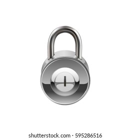 Lock icon. Vector