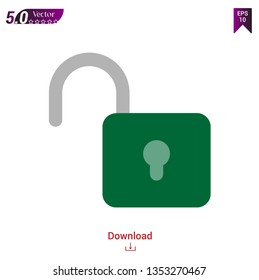 Lock icon vector. Encryption icon.Security symbol vector