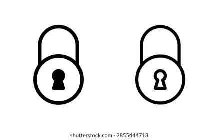 Lock icon vector. Encryption icon. Lock Icon. Security icon