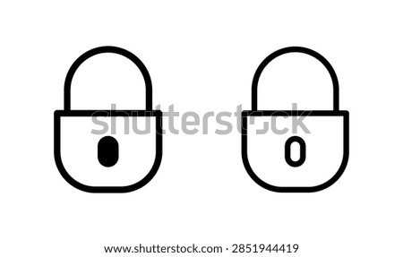 Lock icon vector. Encryption icon. Lock Icon. Security icon