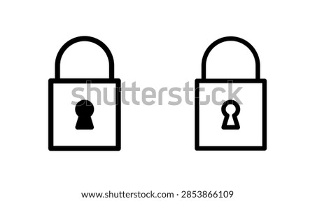 Lock icon vector. Encryption icon. Lock Icon. Security icon