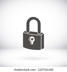 lock icon. Vector  Eps 10 