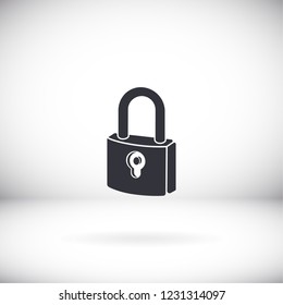 lock icon. Vector  Eps 10 