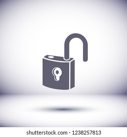 lock icon. Vector  Eps 10 