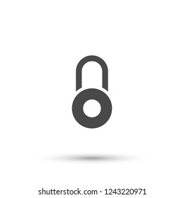 lock icon . Vector  Eps 10 