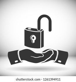 lock icon. Vector  Eps 10 