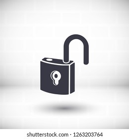 lock icon. Vector  Eps 10 