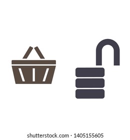  lock icon. Vector  Eps 10 . Lorem Ipsum Flat Design 