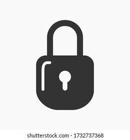 Lock Icon vector eps 10