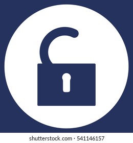 Lock Icon Vector flat design style