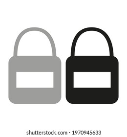 Lock. Lock icon. Vector graphics