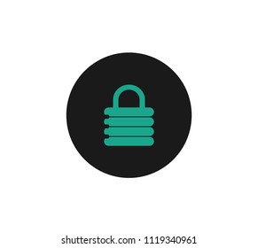 Lock icon vector illustration