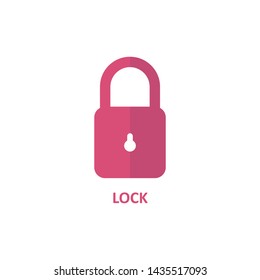 Lock Icon Vector Illustration Eps