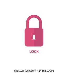 Lock Icon Vector Illustration Eps