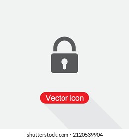 Lock Icon Vector Illustration Eps10