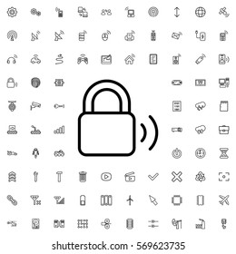 lock icon vector illustration sign symbol