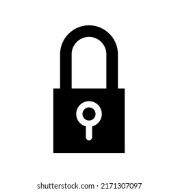 Lock Icon Vector Symbol Design Illustration