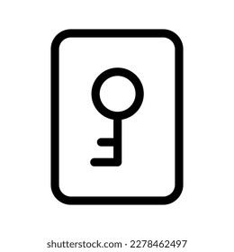 Lock Icon Vector Symbol Design Illustration