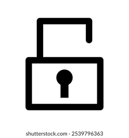 Lock Icon Vector Symbol Design Illustration