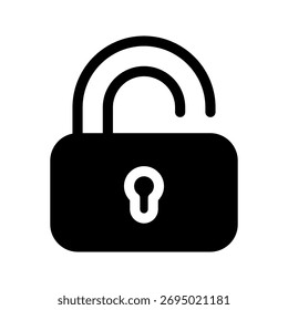 Lock Icon Vector Symbol Design Illustration