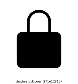 Ilustración de diseño de símbolo de Vector de icono de bloqueo