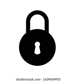 lock icon for web design and brochure design material