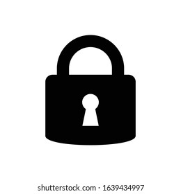 lock icon for web design and brochure design material