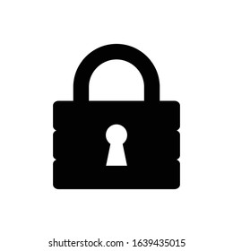 lock icon for web design and brochure design material