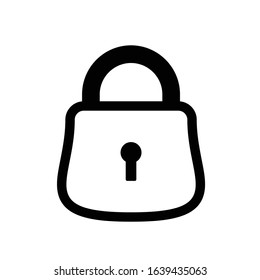 lock icon for web design and brochure design material