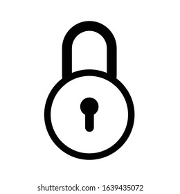 lock icon for web design and brochure design material