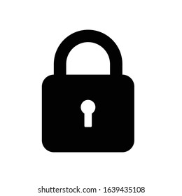 lock icon for web design and brochure design material