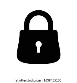 lock icon for web design and brochure design material
