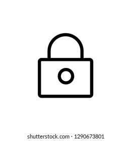 Lock icon. Web secure sign