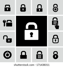 Lock icons 