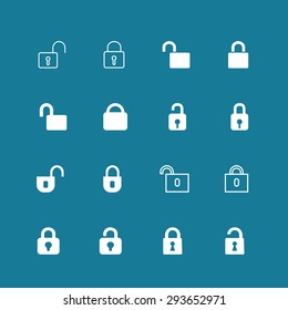 lock icons