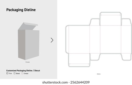 lock insert boxes reverse mortise lock dieline