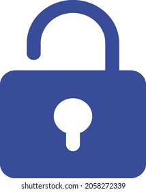 Lock Isolated Vector icon which can easily modify or edit

